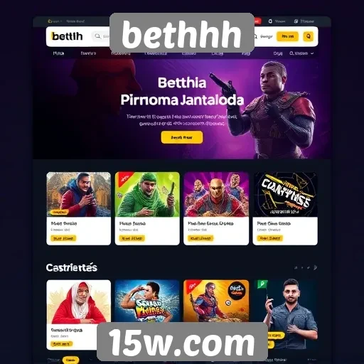 Experiência do usuário no site Bethhh é aprimorada